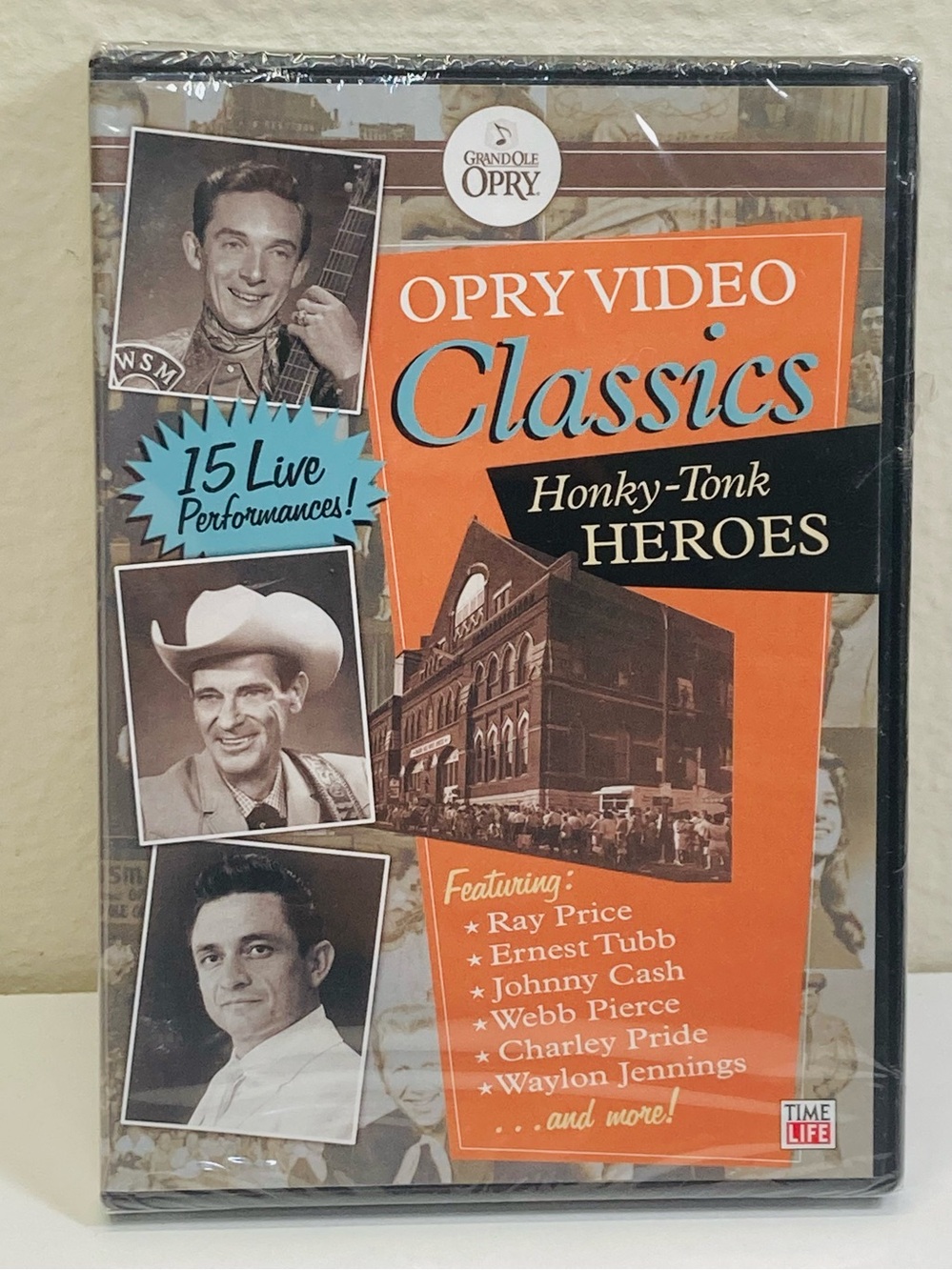 NEW SEALED Time Life Grand Ole Opry Video‎ Classics: Honky-Tonk Heroes DVD